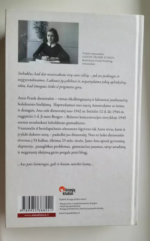 Ana Frank dienoraštis - Ana Frank, knyga 3