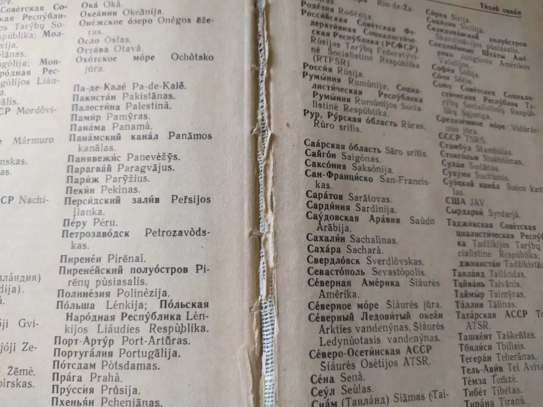 Trumpas mokyklinis rusų-lietuvių kalbų žodynas - Ch. Lemchenas, knyga 3