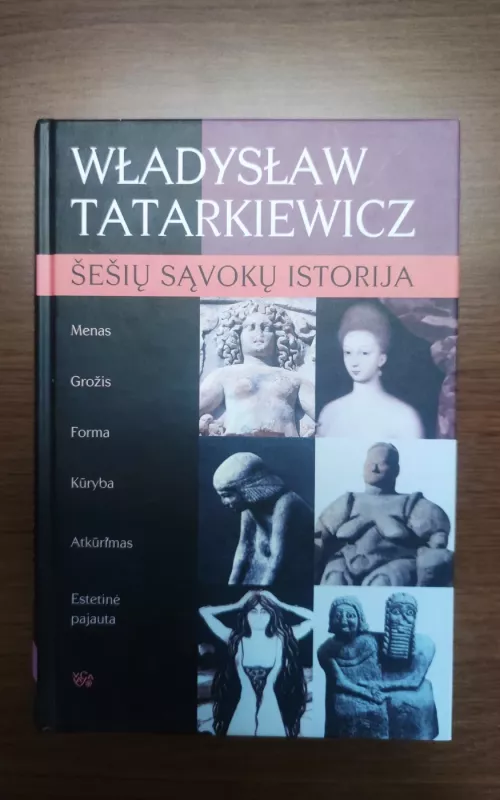 Šešių sąvokų istorija: menas, grožis, forma, kūryba, atkūrimas, estetinė pajauta - Wladyslaw Tatarkiewicz, knyga