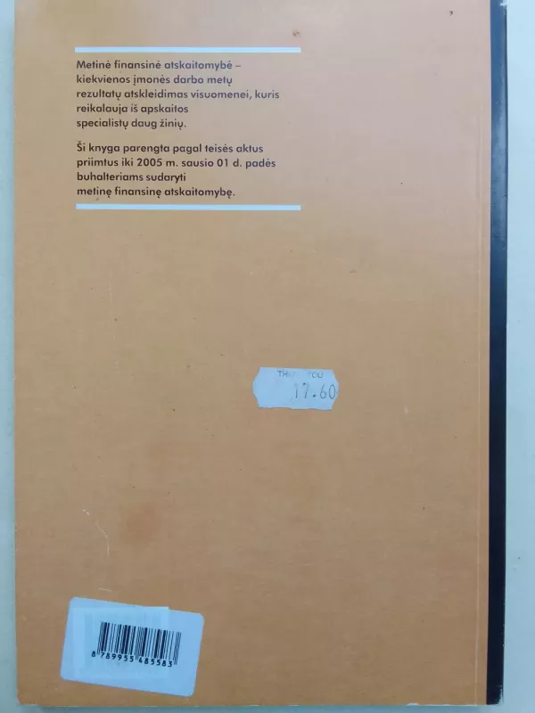 Finansinė atskaitomybė - Vitalija Bagdžiūnienė, knyga 3