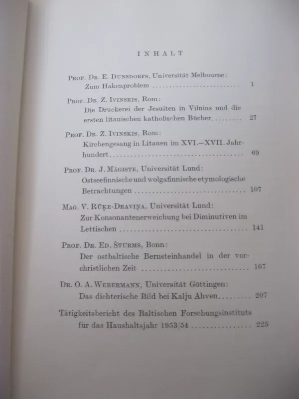 Commentationes Balticae I tomas - Autorių Kolektyvas, knyga 3