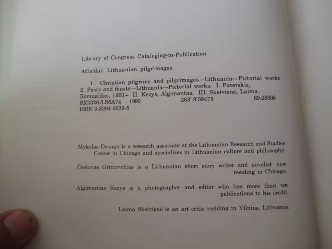 Atlaidai. Lithuanian pilgrimages - Romualdas Pozerskis, knyga 3