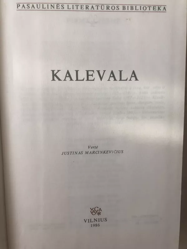 Kalevala - Autorių Kolektyvas, knyga 3