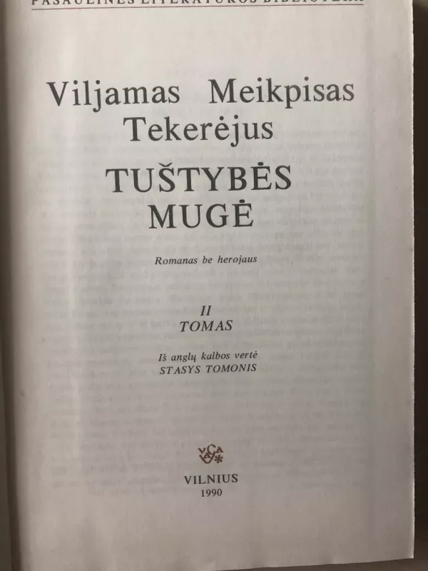 Tuštybės mugė (2 tomas) - Viljamas Meikpisas Tekerėjus, knyga 3