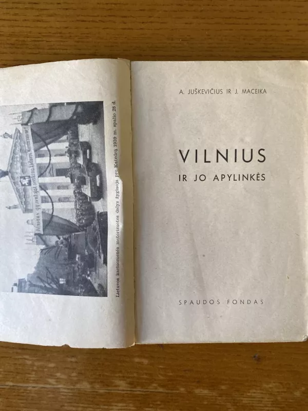 Vilnius ir jo apylinkės - A. Juškevičius, J.  Maceika, knyga 5