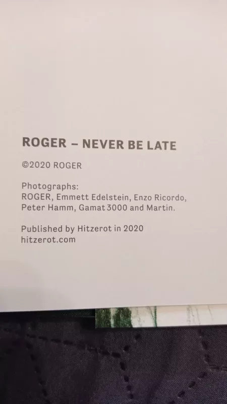 ROGER - NEVER BE LATE - Autorių Kolektyvas, knyga 5