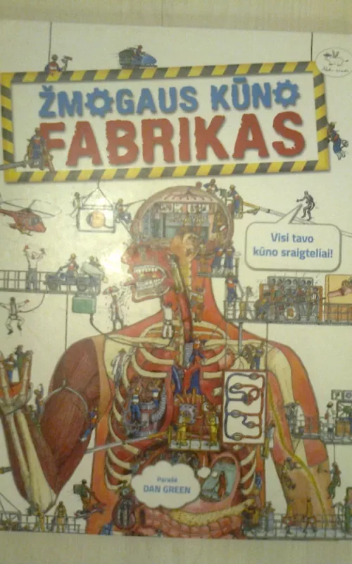 žmogaus kūno fabrikas - Dan Green, knyga