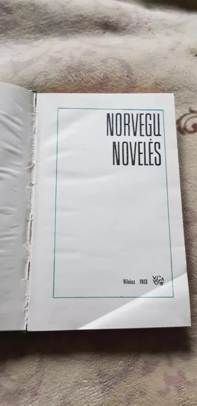 Norvegų novelės - Autorių Kolektyvas, knyga 3