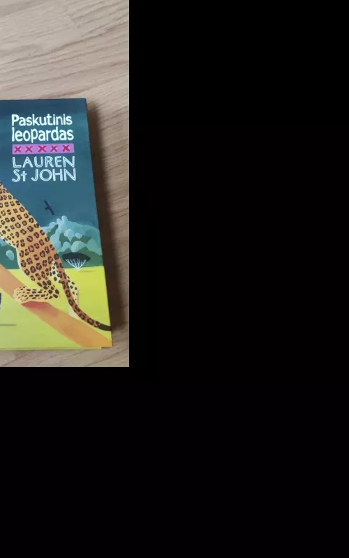 Paskutinis Leopardas - St. John Lauren, knyga