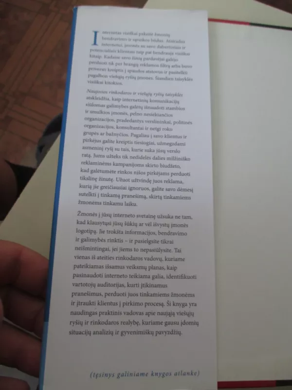 Naujosios rinkodaros ir viešųjų ryšių taisyklės - Scott David Meerman, knyga 3