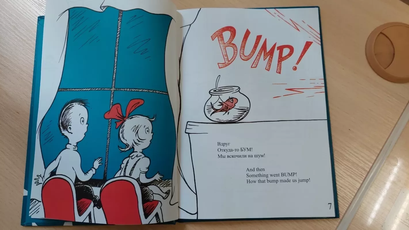 The cat in the hat - Doktor Siuss, knyga 5