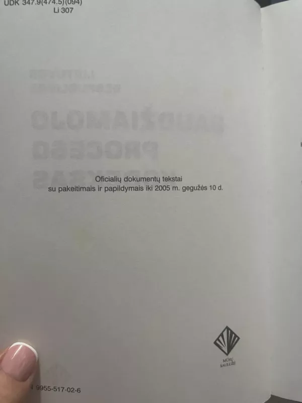 Lietuvos Respublikos baudžiamojo proceso kodeksas - Autorių Kolektyvas, knyga 3