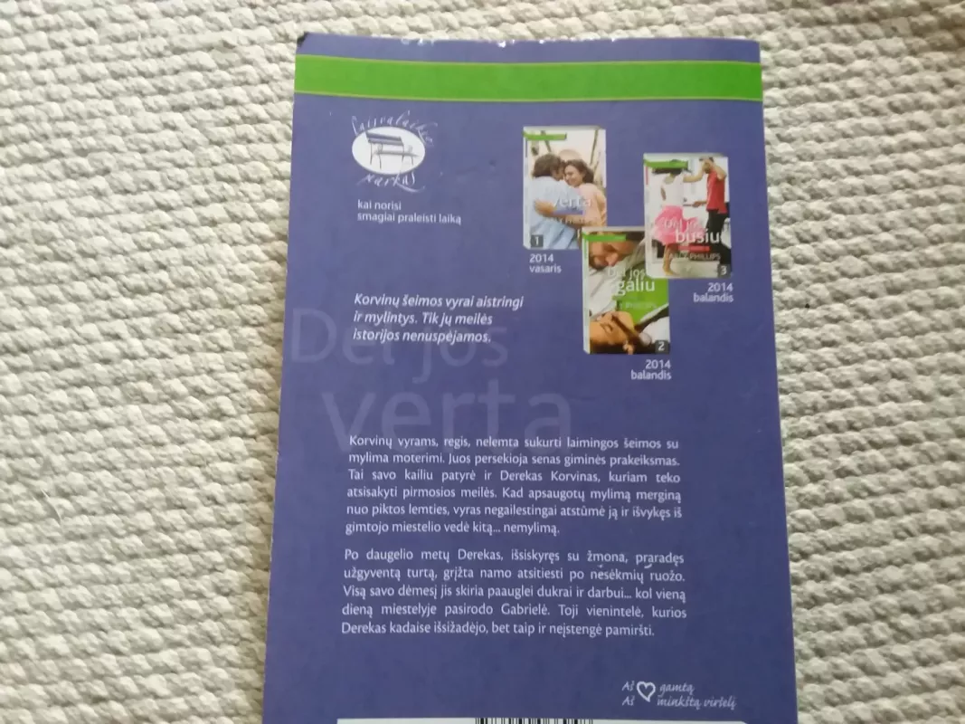 Dėl jos verta - Carly Phillips, knyga 3