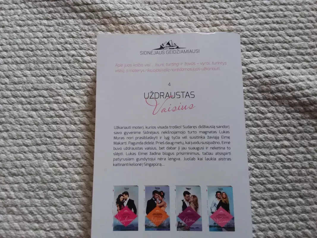 Uždraustas vaisius - Jennifer Rae, knyga 3