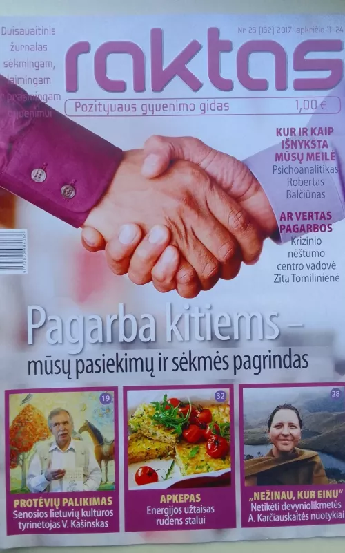 Raktas 2017 lapkritis Nr. 132 - Autorių Kolektyvas, knyga 2