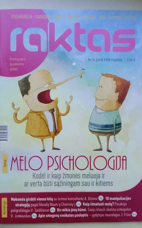 Raktas 2018 rugsėjis Nr. 144 - Autorių Kolektyvas, knyga 2