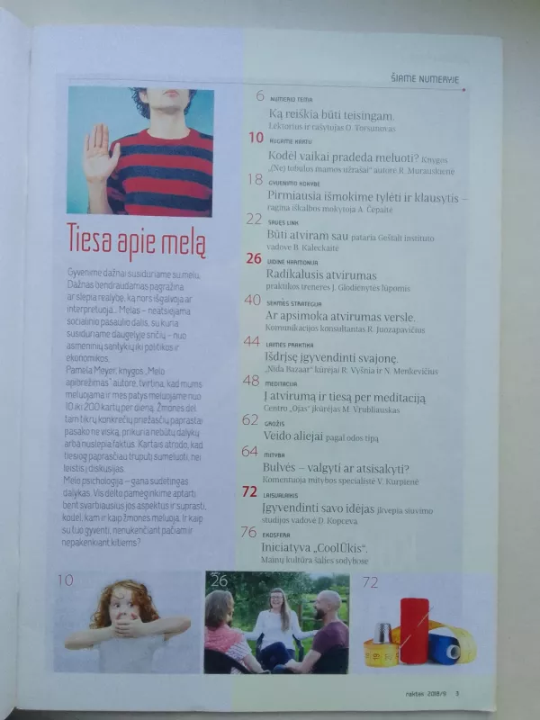 Raktas 2018 rugsėjis Nr. 144 - Autorių Kolektyvas, knyga 3