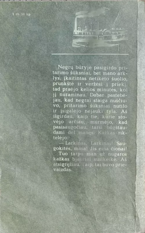 Kvarteronė - Tomas Main Ridas, knyga 3