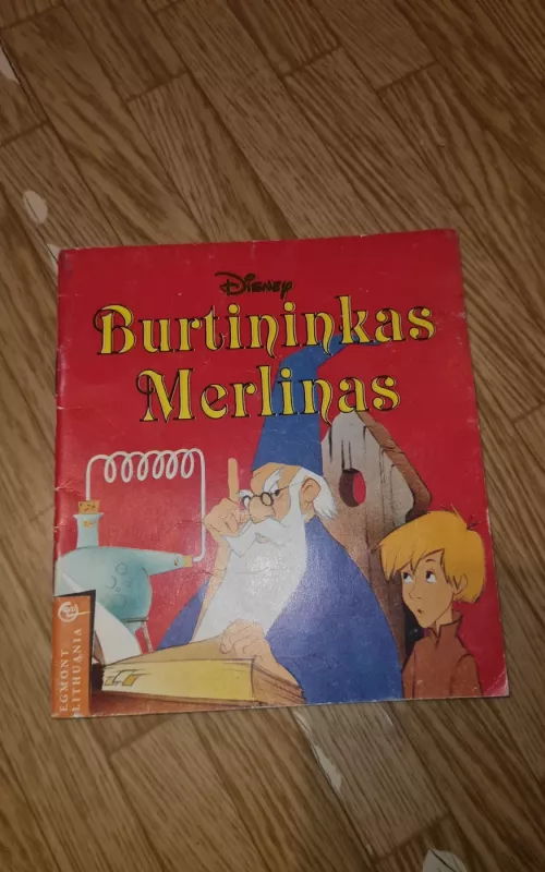 Burtininkas Merlinas - Walt Disney, knyga