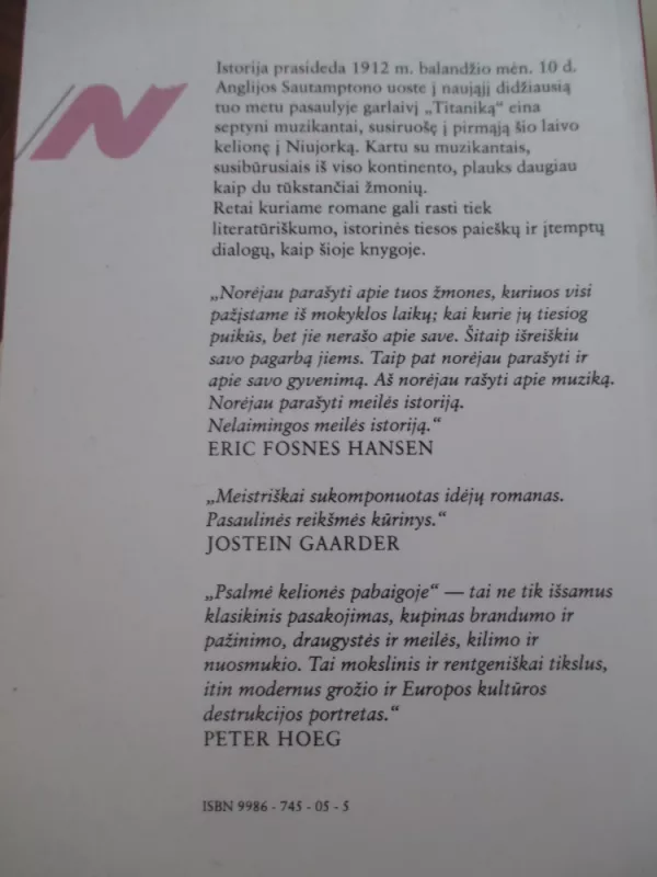 Psalmė kelionės pabaigoje - Autorių Kolektyvas, knyga 6