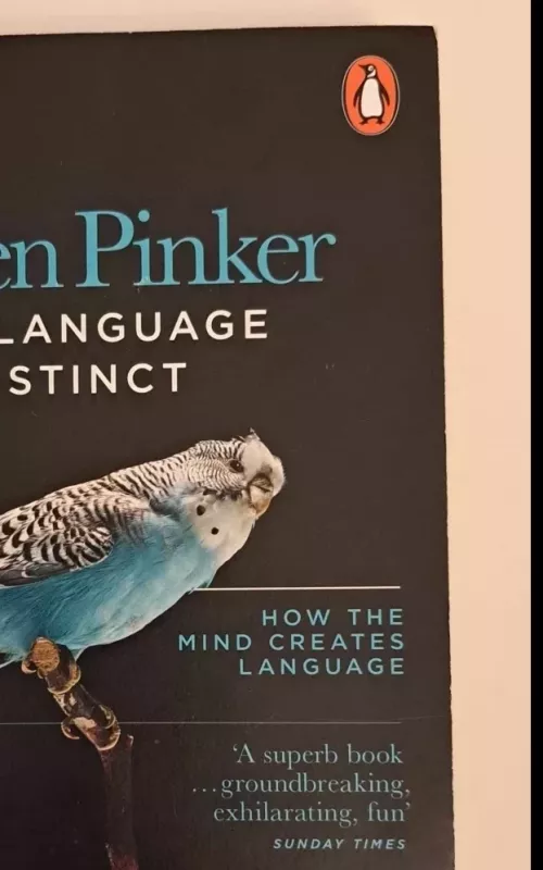 The Language Instinct: How the Mind Creates Language - Steven Pinker, knyga 2