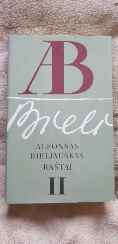 Raštai (2 tomai) - Alfonsas Bieliauskas, knyga 5