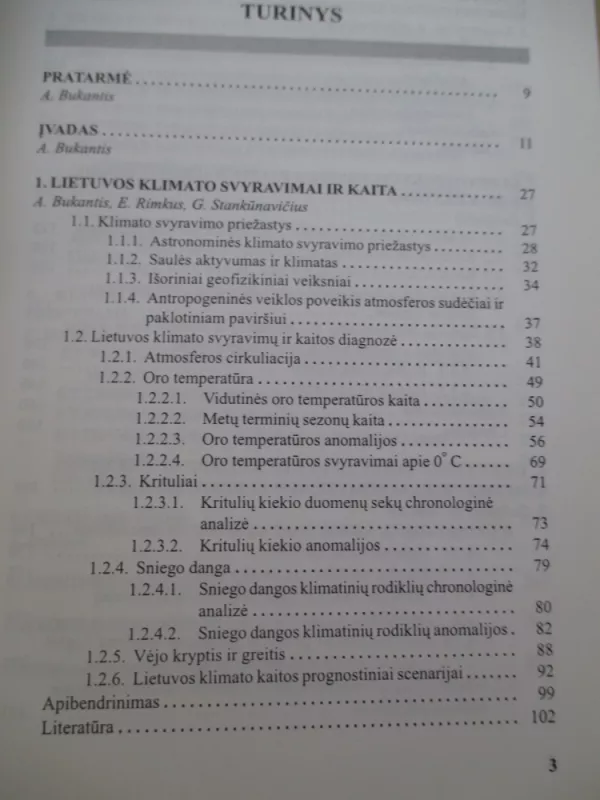 Klimato svyravimo poveikis fiziniams ir geografiniams procesams Lietuvoje - A. Bukantis, knyga 4