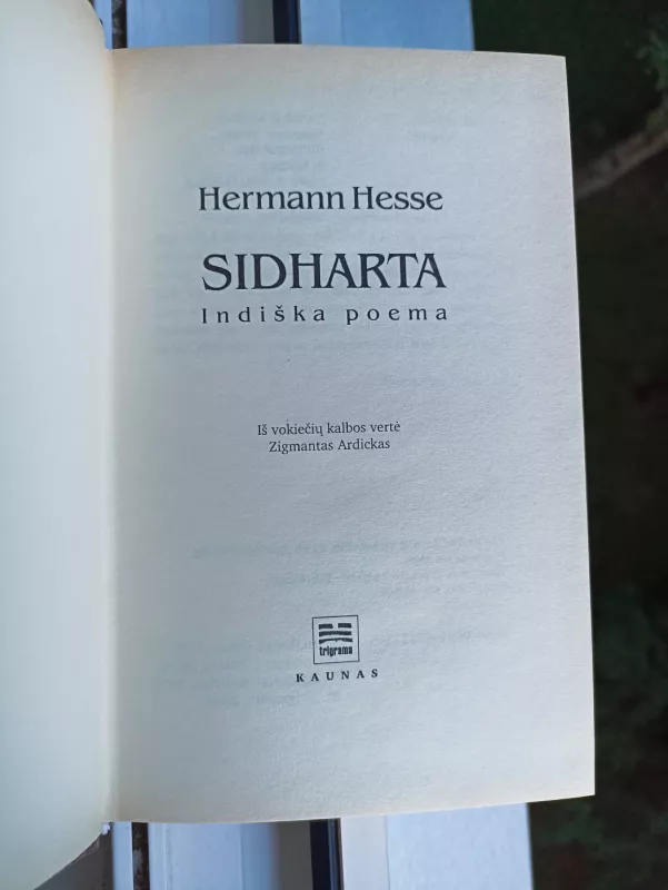 Sidharta : indiška poema - Hermann Hesse, knyga 4