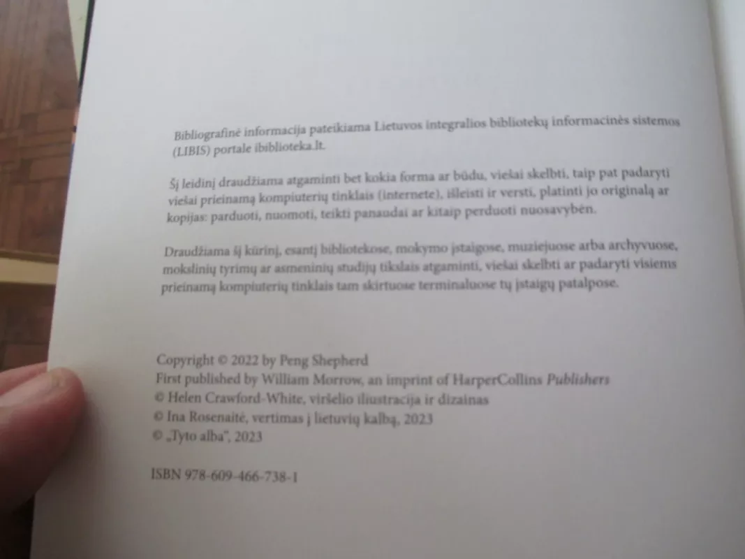 Kartografai - Peng Shepherd, knyga 4