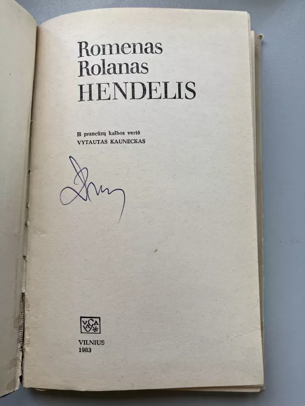 Hendelis - Romenas Rolanas, knyga 3