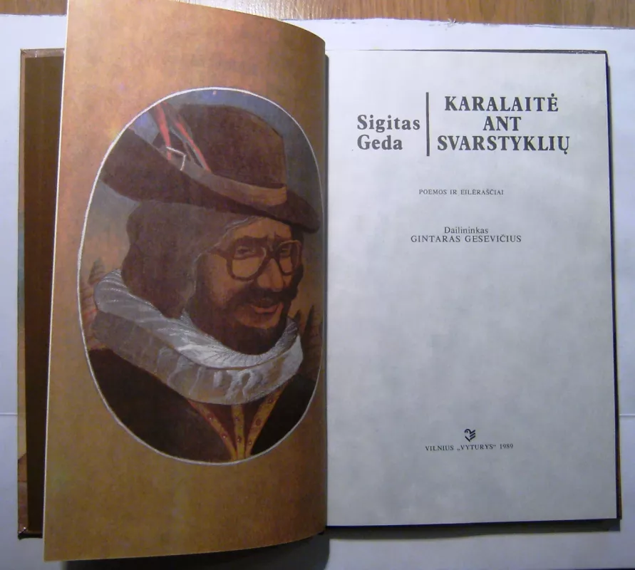 Karalaitė ant svarstyklių - Sigitas Geda, knyga 5