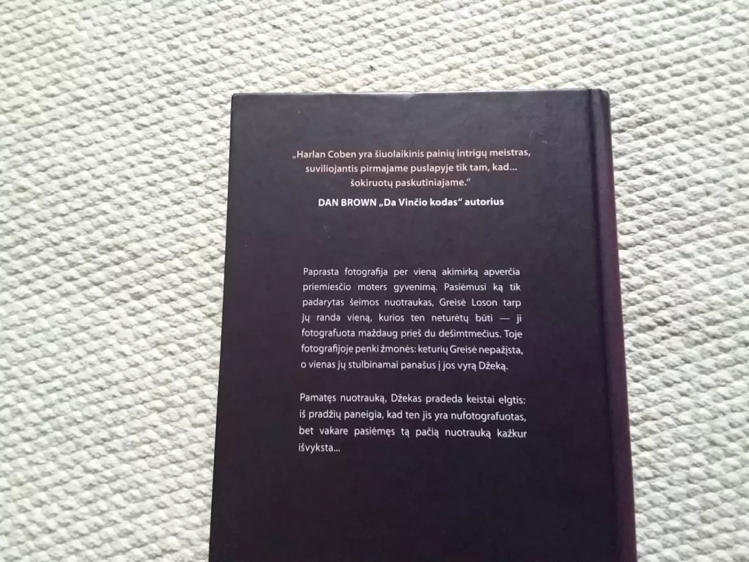 Tik vienas žvilgtelėjimas - Harlan Coben, knyga 4