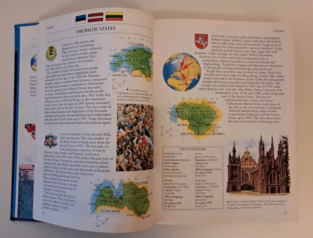 Kingfisher Encyclopedia of Lands and Peoples - Alastair Dunnett, knyga 3