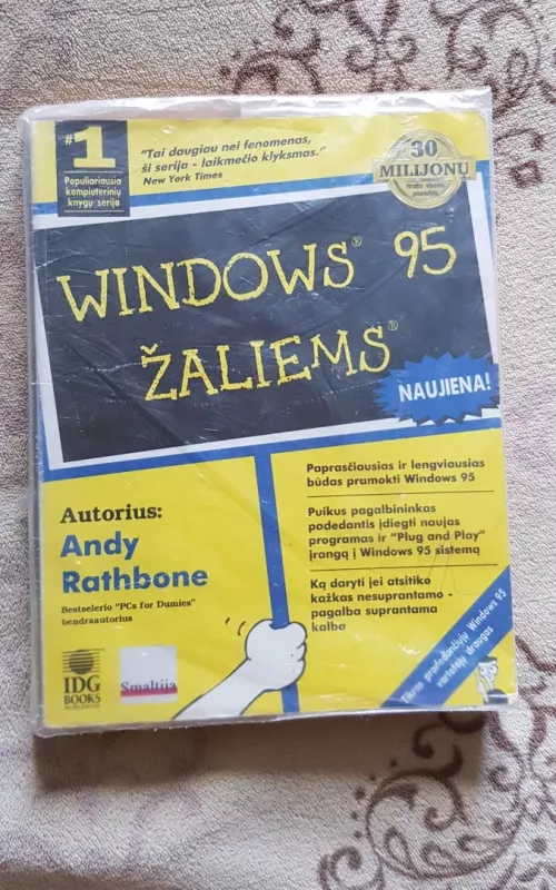 Windows 95 žaliems - Andy Rathbone, knyga
