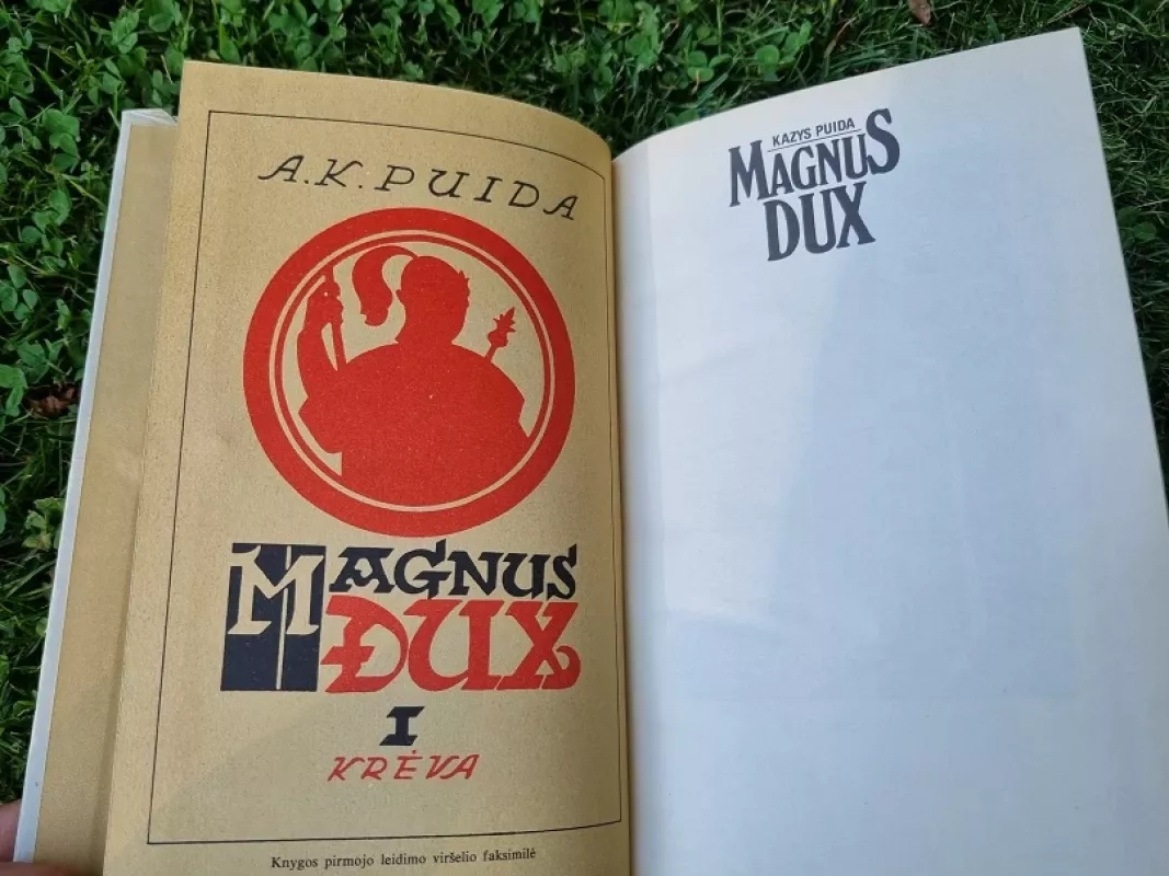 Magnus Dux - Kazys Puida, knyga 4