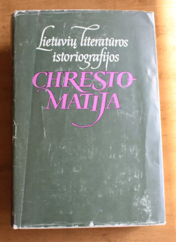 Lietuvių literatūros istoriografijos chrestomatija - Leonas Gineitis, knyga 5