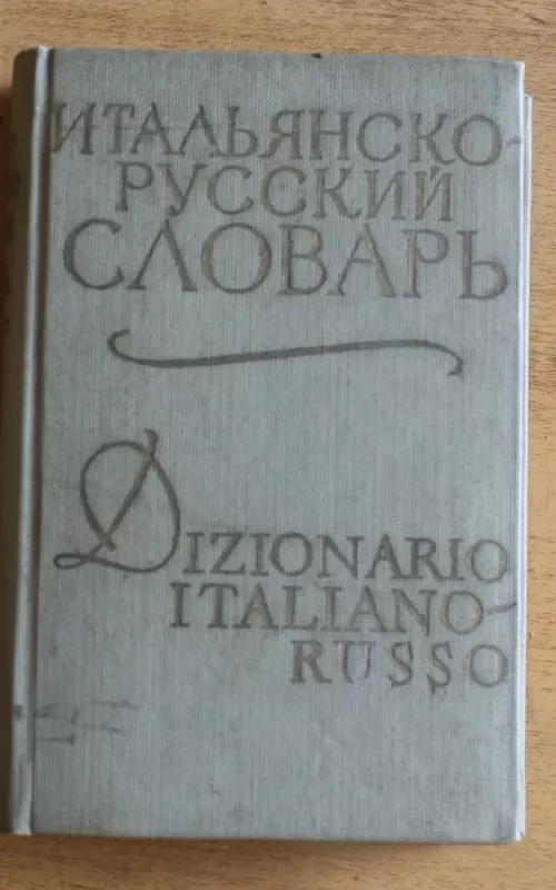 Итальянско-русский словарь - Юдит Добровольская., knyga 2