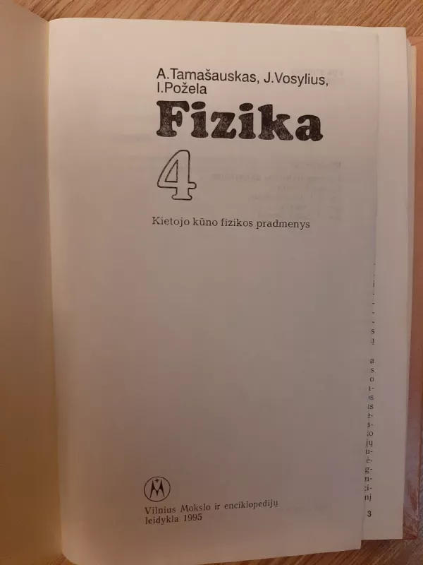 Fizika 4 - A. Tamašauskas, knyga 3
