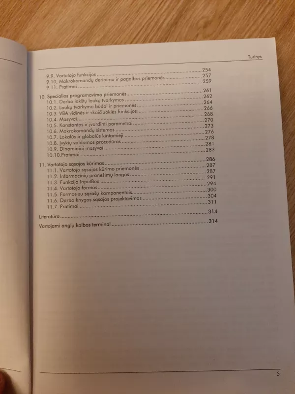 Microsoft Excel XP ir 2003 skaičiuoklių taikymas apskaitoje ir vadyboje - Antanas Vidžiūnas, knyga 5