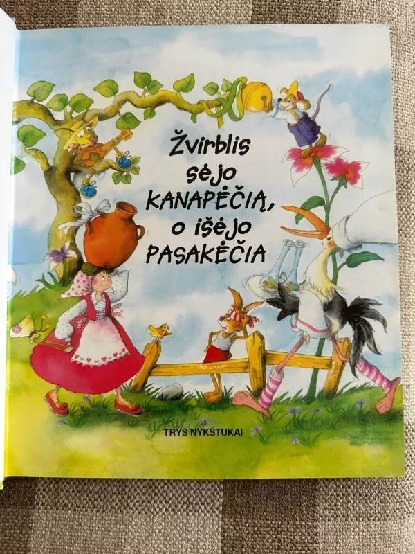 Žvirblis sėjo kanapėčią, o išėjo pasakėčia - Liuda Petkevičiutė, knyga 5