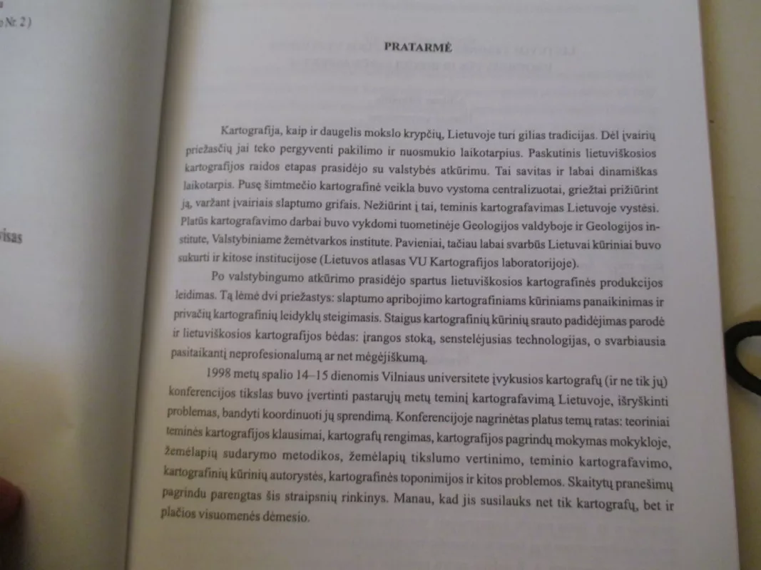 Lietuvos teminė kartografija atkūrus valstybingumą - Autorių Kolektyvas, knyga 6