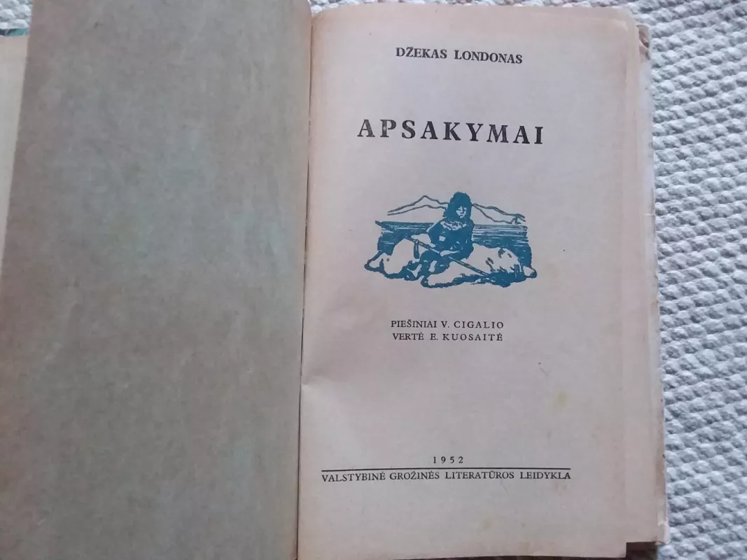 Apsakymai - Džekas Londonas, knyga 3