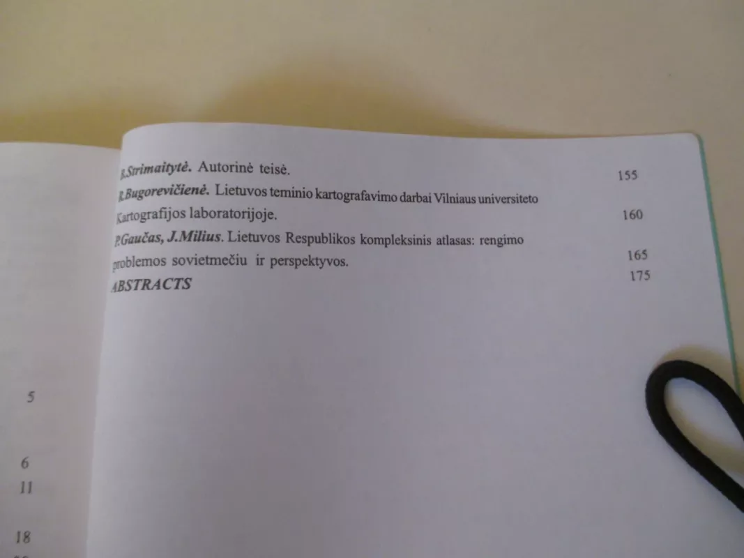 Lietuvos teminė kartografija atkūrus valstybingumą - Autorių Kolektyvas, knyga 5