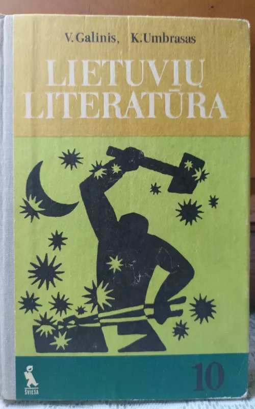 Lietuvių literatūra 10 klasei - V. Galinis, knyga