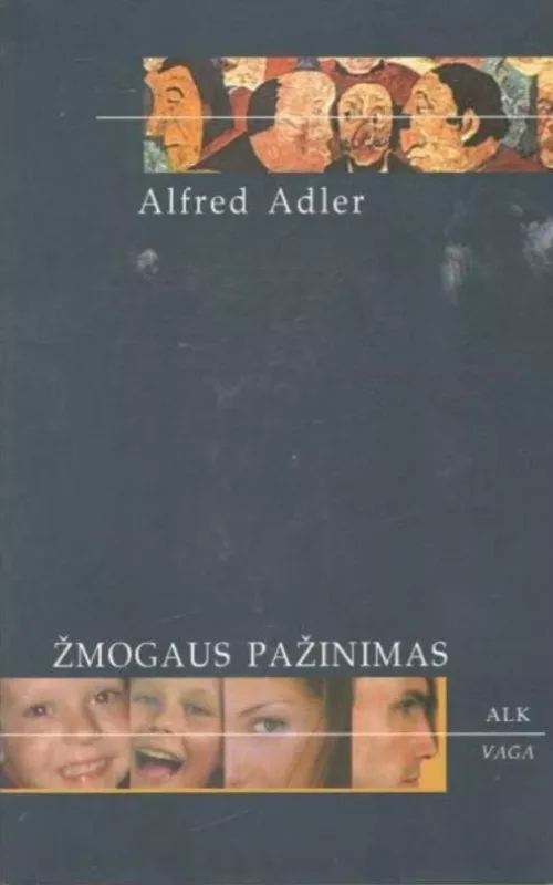 Žmogaus pažinimas - Alfred Adler, knyga