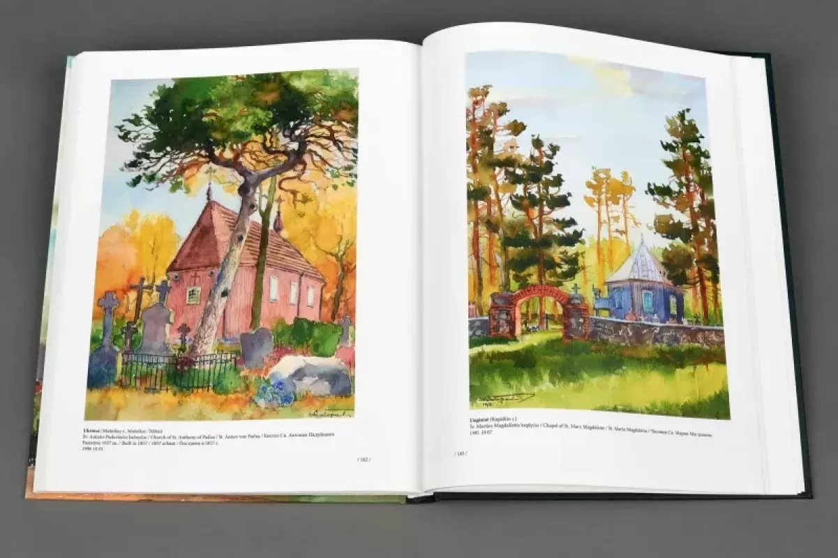 Lietuvos bažnyčios Antano Krištopaičio akvarelėse - Autorių Kolektyvas, knyga 4