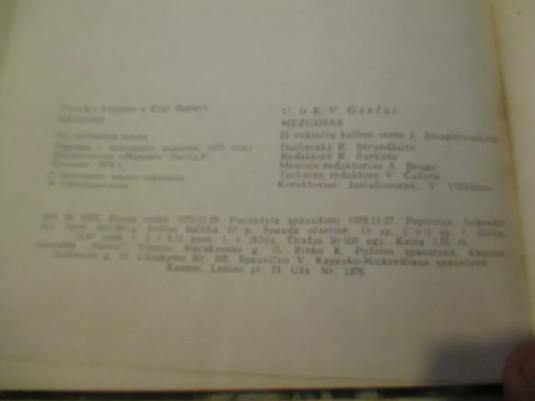 Mezgimas - K.V. Grefas, knyga 3