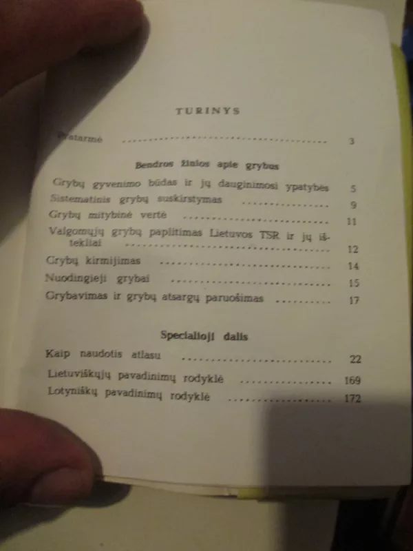 Grybai - J. Mazelaitis, A.  Gricius, knyga 6