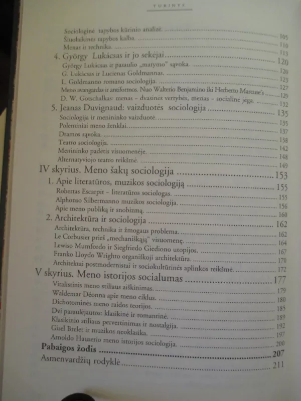 Meno sociologija - Algirdas Gaižutis, knyga 5
