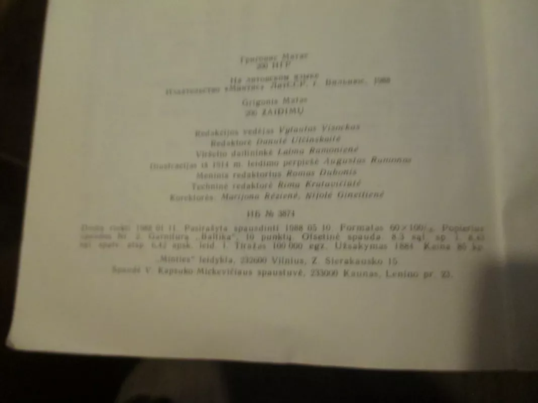 200 žaidimų - Matas Grigonis, knyga 6